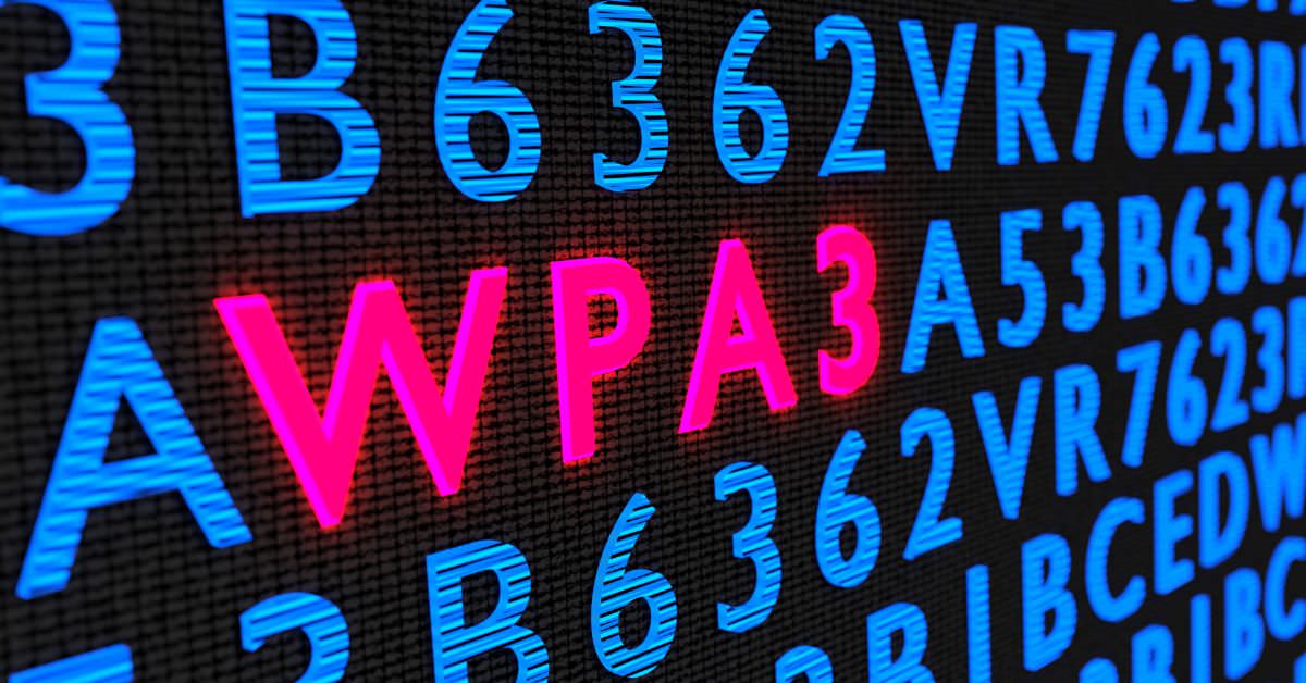 WPA3. The latest generation of WiFi encryption protocol